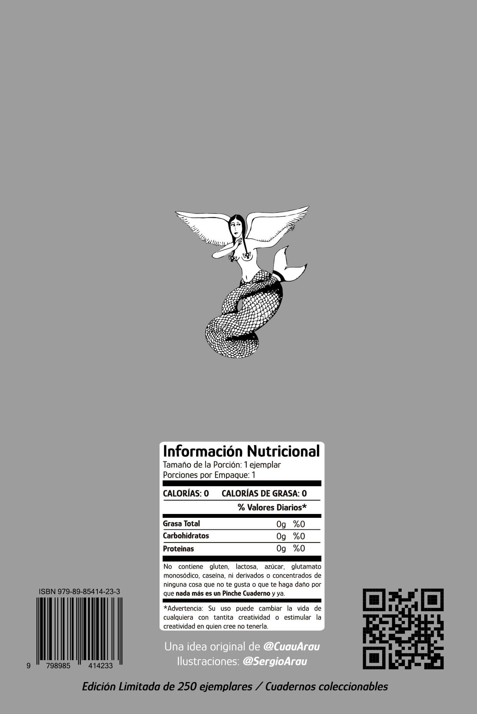 el pinche cuaderno (gris) de sergio arau