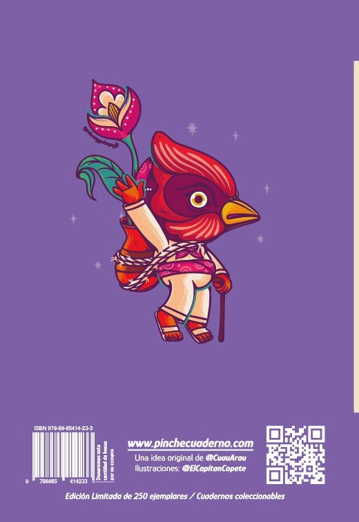 pinche cuaderno mexicano (verde pistache) del capitán copete