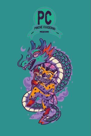 pinche cuaderno mexicano (verde pistache) del capitán copete