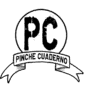 Logo de Pinche Cuaderno, autor de eBook, en estilo en blanco y negro.