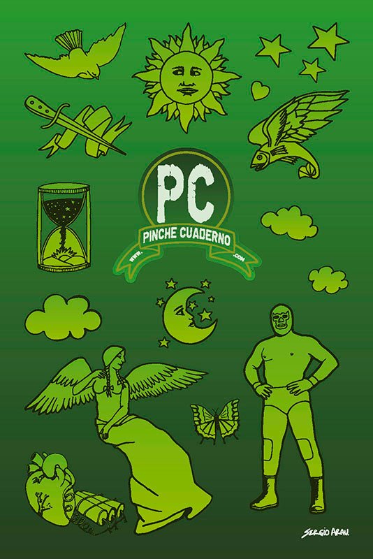 el pinche cuaderno (verde) de sergio arau